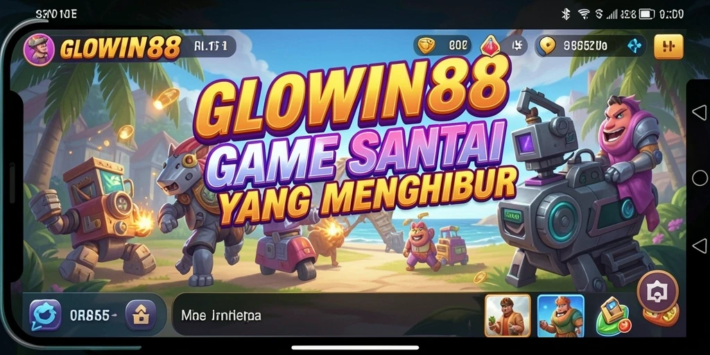 Screenshot GLOWIN88 menampilkan pengalaman gameplay yang seru dan santai.