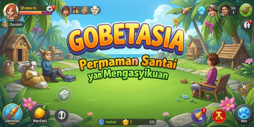 Gameplay <strong>GOBETASIA</strong> yang seru dan penuh warna.