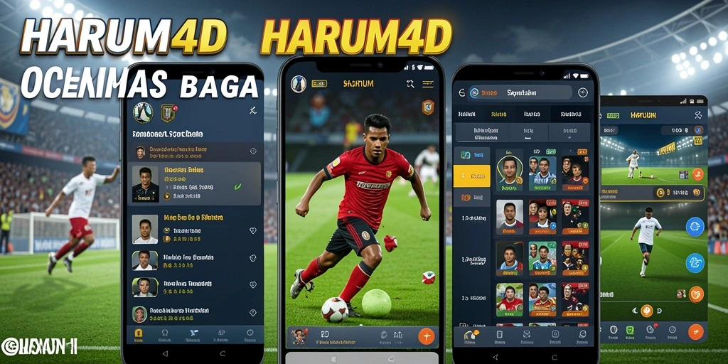 Tangkapan layar game Sportsbook HARUM4D yang menampilkan antarmuka taruhan.