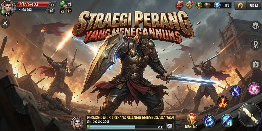 Tampilan gameplay KING403 yang epik dan mendebarkan.