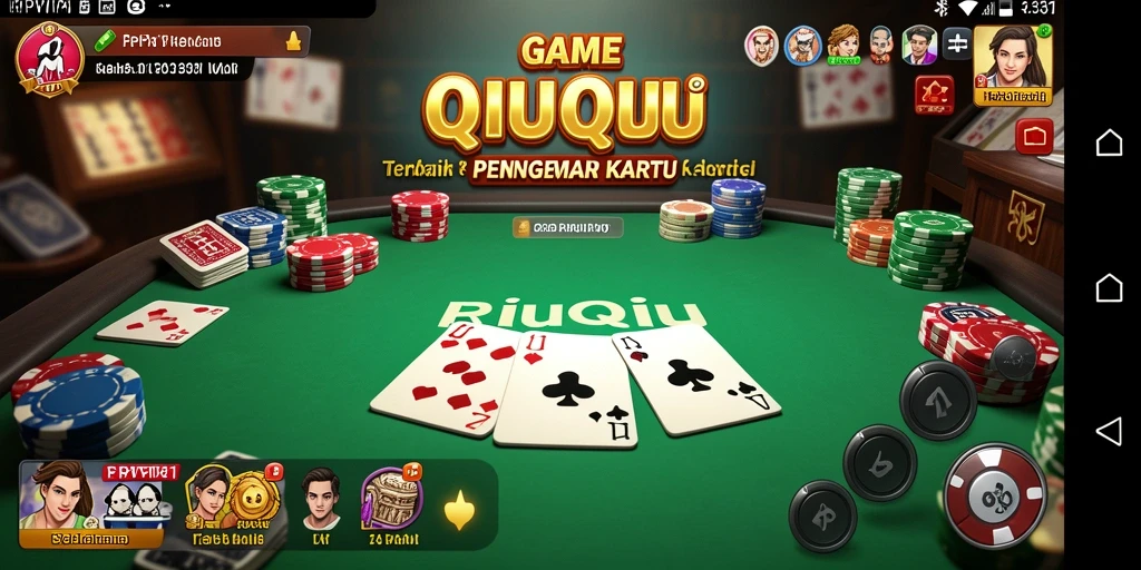 Tampilan gameplay QiuQiu yang menarik dan seru.