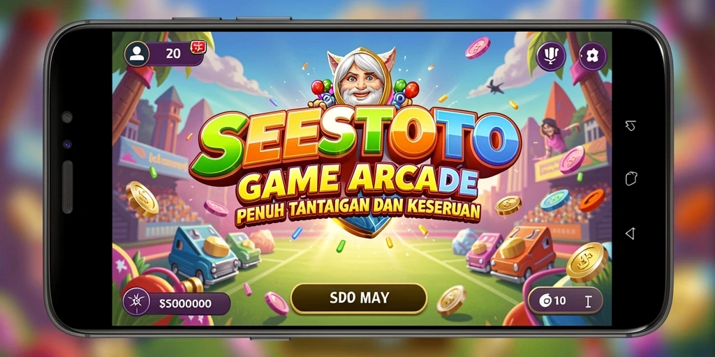 Tampilan gameplay SESETOTO yang menarik dan penuh warna.