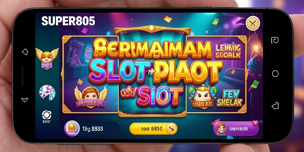 Tampilan gameplay slot yang memukau dengan simbol-simbol menarik.