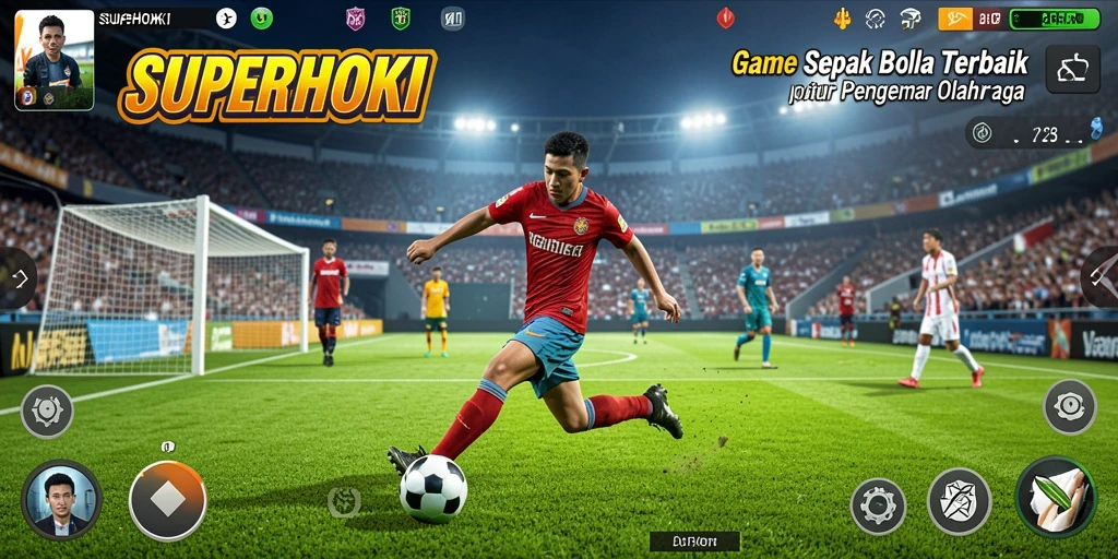 Gameplay SUPERHOKI yang seru dan mendebarkan dengan grafis yang memukau.