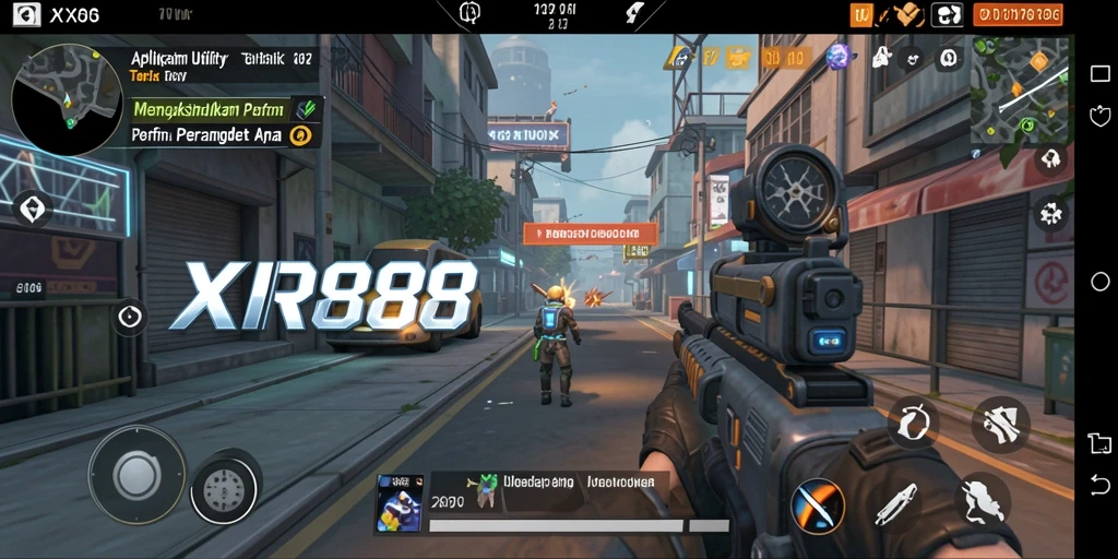 Tampilan XR88 saat melakukan pembersihan sistem pada perangkat.